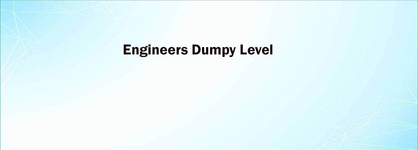 Engineers Dumpy Level