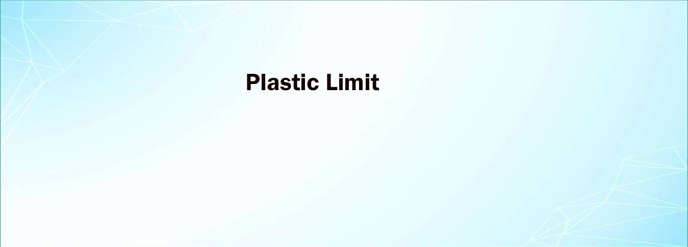 Plastic Limit